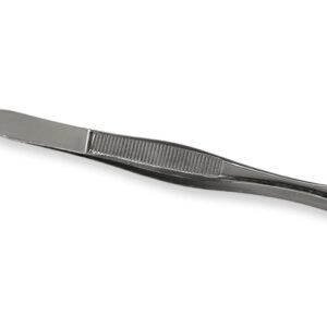 Pincett, rak tvär spets 9 cm