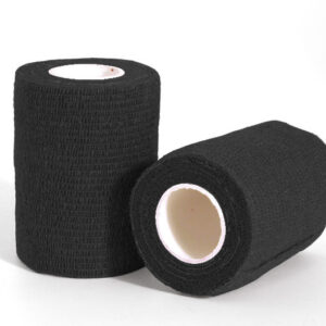 Självfix svart 7,5 cm x 4,6 m (6 st/frp)