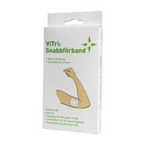 Snabbförband 6 x 10 cm (5 st/frp)