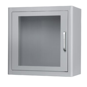 ARKY Inomhusskåp i metall med larm, vitt