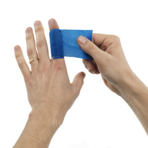 Plåster Cederroth Soft Foam Bandage Blue