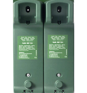 Vägghållare Cederroth för 2 ögondusch