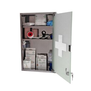 Förbandsskåp 30 x 12 x 50 cm, komplett