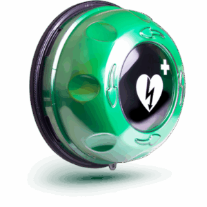 Rotaid Solid Plus utomhusskåp med värme för hjärtstartare