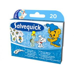 Plåster Salvequick Bamse 20 st/ask