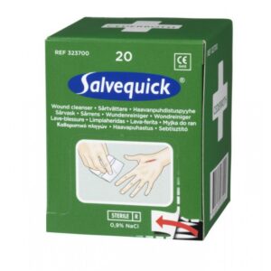 Salvequick Sårtvättare (0,9% NaCl, steril) 20 st