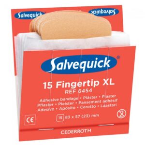 Salvequick XL Fingertoppsplåster 6x15 st
