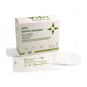 Sårfilm m. dyna S 5x7cm (1)