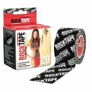 RockTape H2O Kinesiologitejp - Black Logo (5cm x 5m)