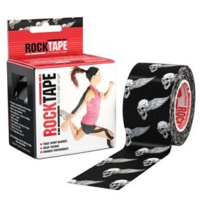 Rocktape Kinesiologitejp - Black Skull (5cm x 5m)