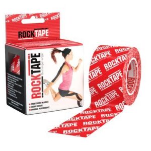 Rocktape Kinesiologitejp - Red Logo (5cm x 5m)