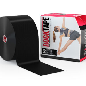 Rocktape Kinesiologitejp Big Daddy Bulk - Black (10cm x 32m)