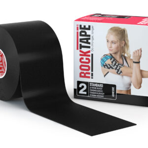 Rocktape Kinesiologitejp - Black (5cm x 5m)